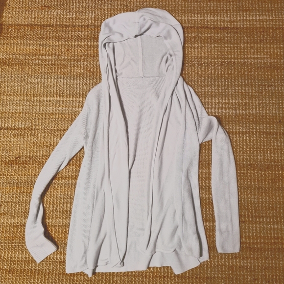 LULULEMON Sundown cardigan wrap ice blue size 6 - Picture 3 of 9